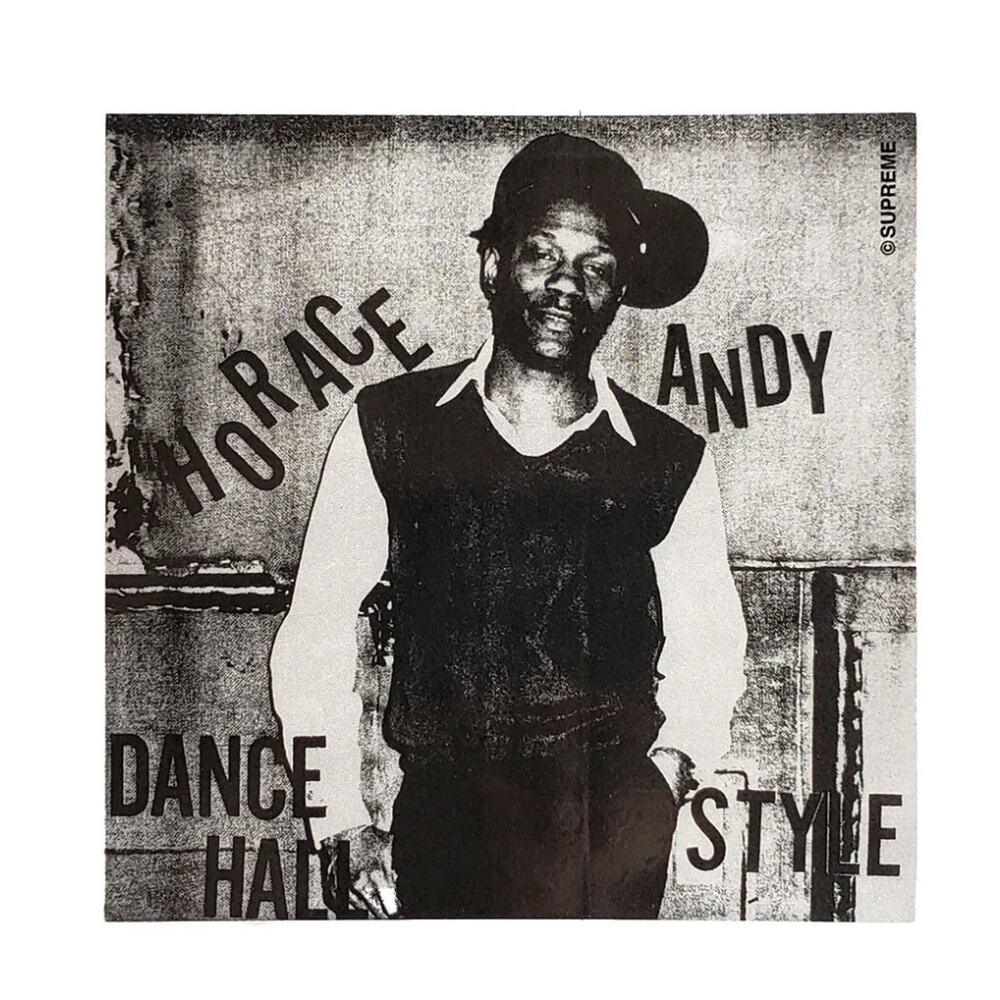 Supreme Horace Andy Dance Hall Style Sticker Reggae Album Art Authentic